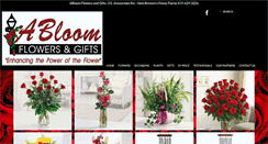 Desktop Screenshot of abloomflowers.com